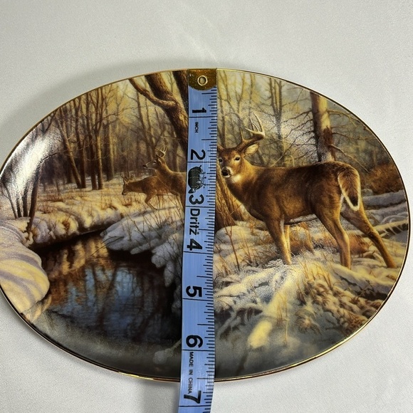 Winter’s Calm 1994 Limited Ed. Plate 16901D by Greg Alexander, Bradford Exch - Picture 11 of 11